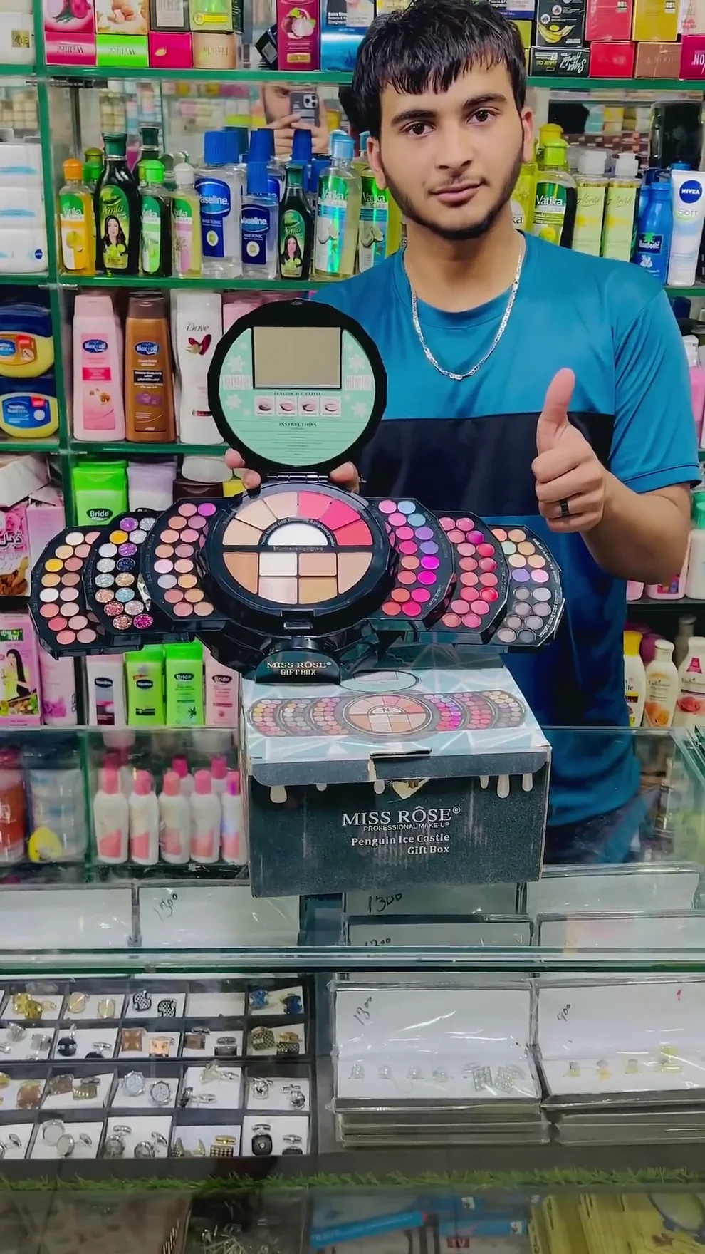 Anytime Makeup Kit with Mirror and Beauty Portable Set ONLY 39/- (5AG1)