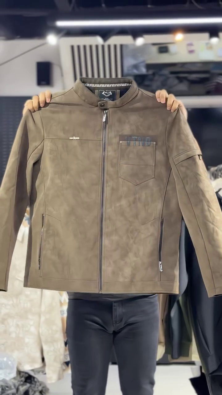 Men's Genuine Lambskin Leather Jacket