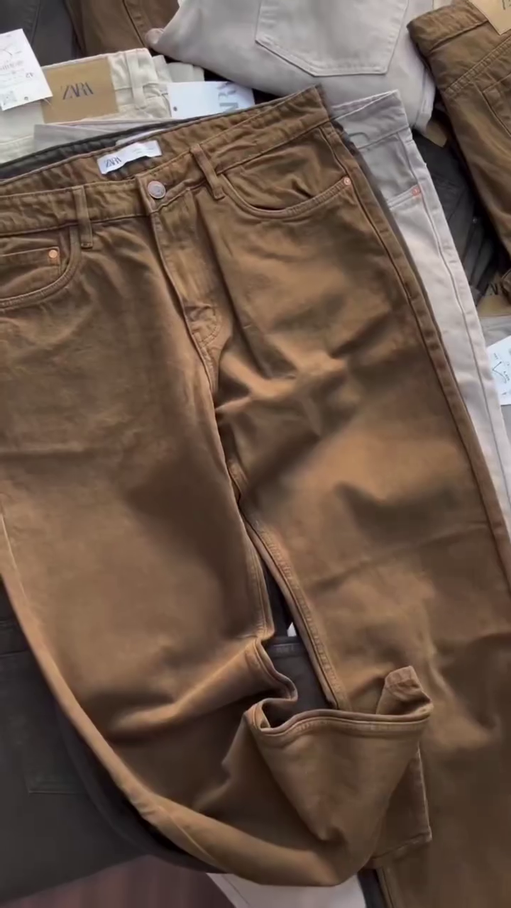 Men’s Regular-Fit Stretch Denim Pants