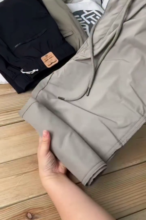 Men Relaxed Fit Jogger Pants with Insert Pockets | XXL