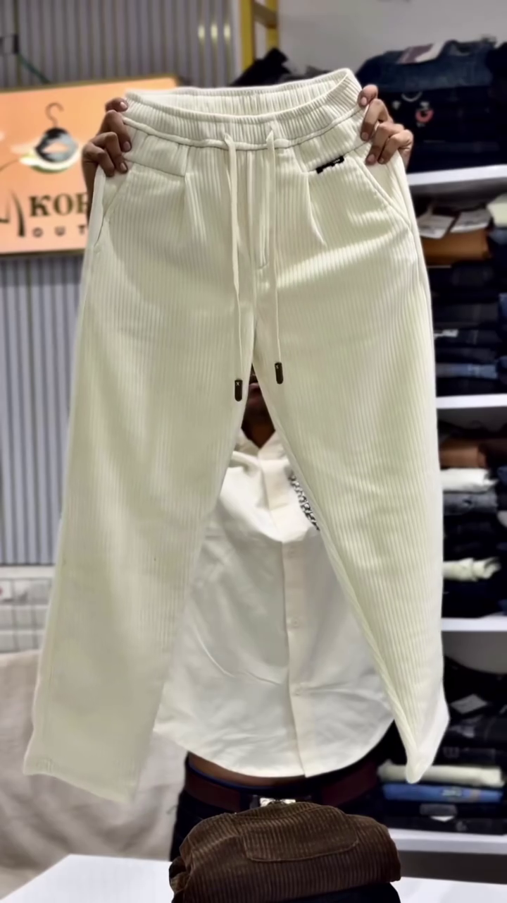 Men’s Corduroy Trouser | Cotton Blend Pants for Men |