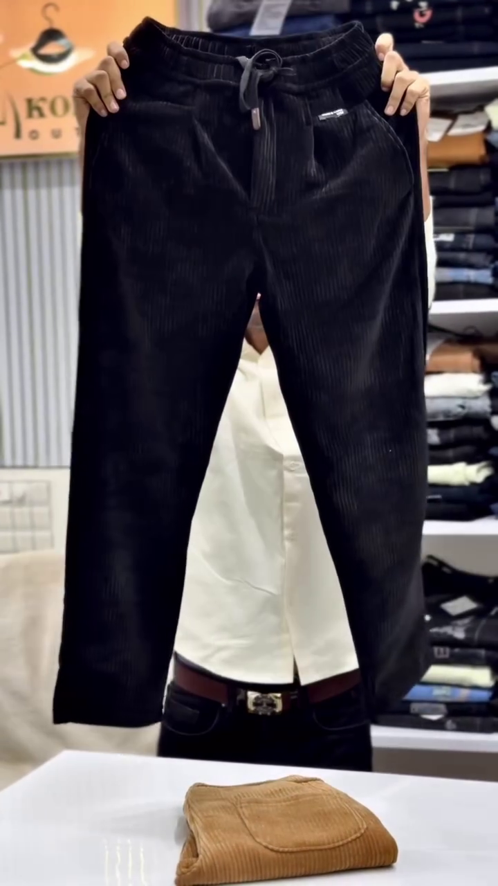 Men’s Corduroy Trouser | Cotton Blend Pants for Men | - Image 7