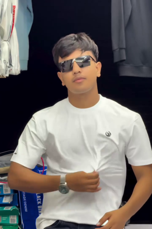 Men's Short-Sleeved Crew Neck T-Shirt Plus Size